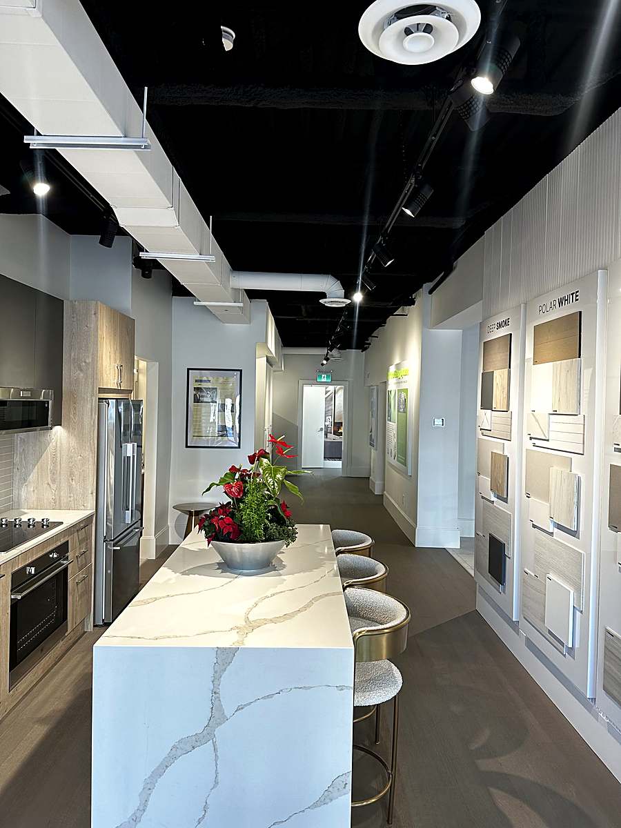 Restaurant interior finishing