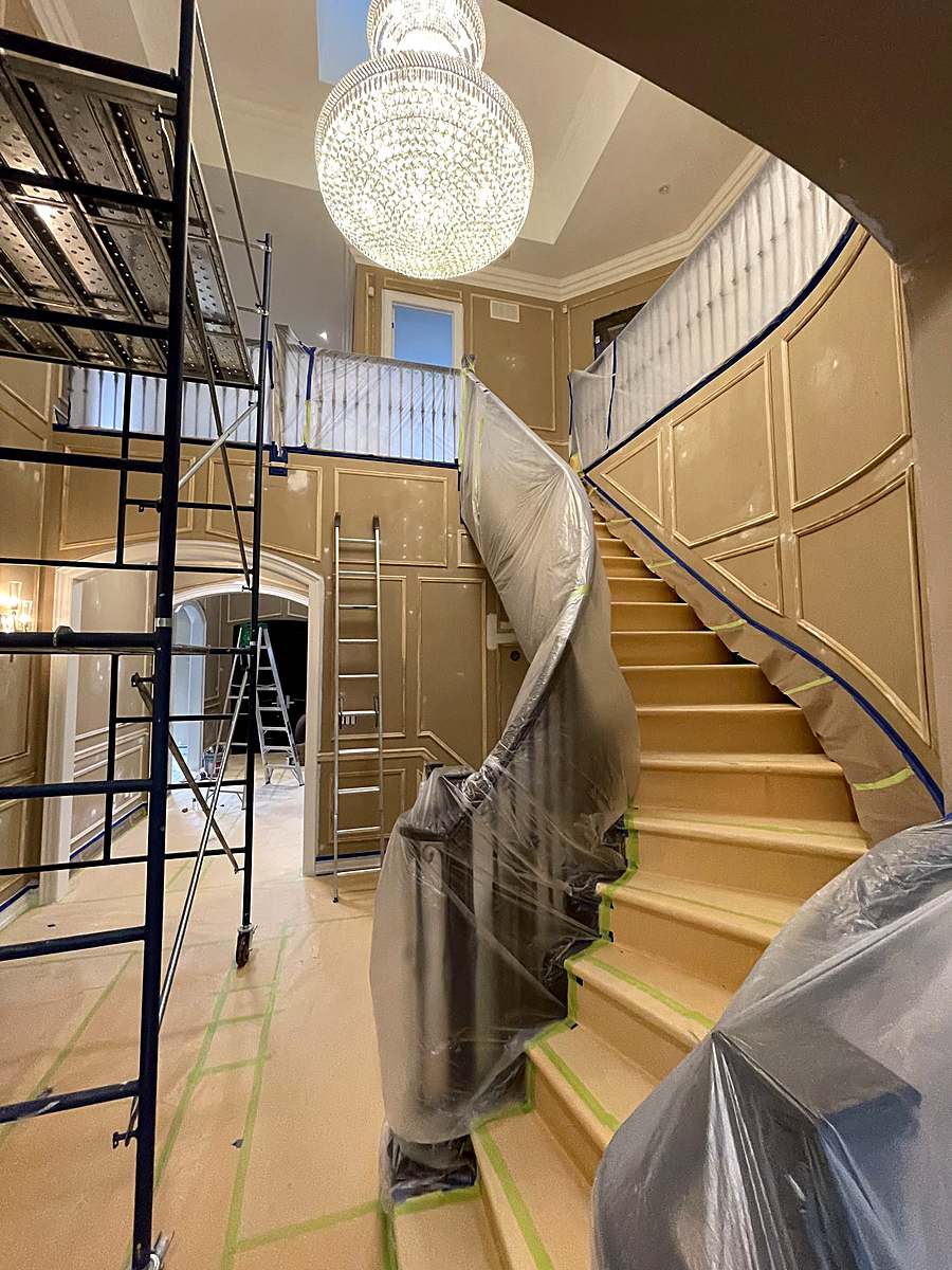 Completed painting and finishing project by ProRollers