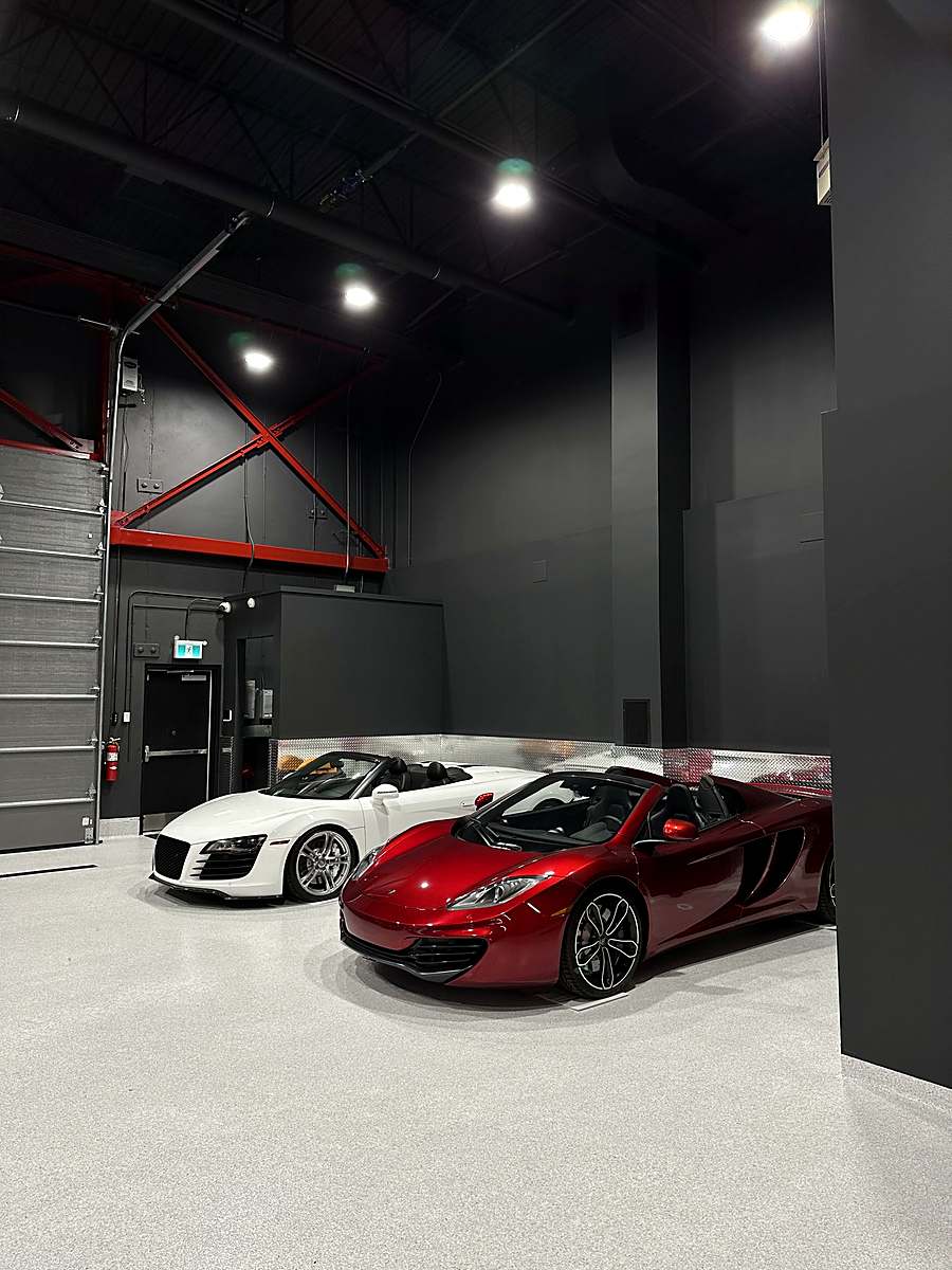 Commercial interior fit-out finishing